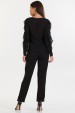 Calça de Alfaiataria Feminina Rebeca - Preto - Tlic Rio