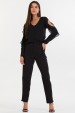 Calça de Alfaiataria Feminina Rebeca - Preto - Tlic Rio