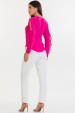 Blusa de Alfaiataria Feminina Manga Longa Nice - Pink - Tlic Rio