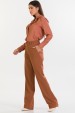 Calça de Alfaiataria Feminina Margoth - Marrom - Tlic Rio