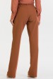 Calça de Alfaiataria Feminina Margoth - Marrom - Tlic Rio