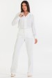 Camisa de Alfaiataria Feminina Angela - Off White - Tlic Rio