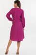Vestido Midi de Alfaiataria Feminina Olga - Rosa Division - Tlic Rio
