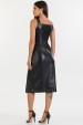 Vestido Midi de Alfaiataria Feminina Tuyla - Preto - Tlic Rio