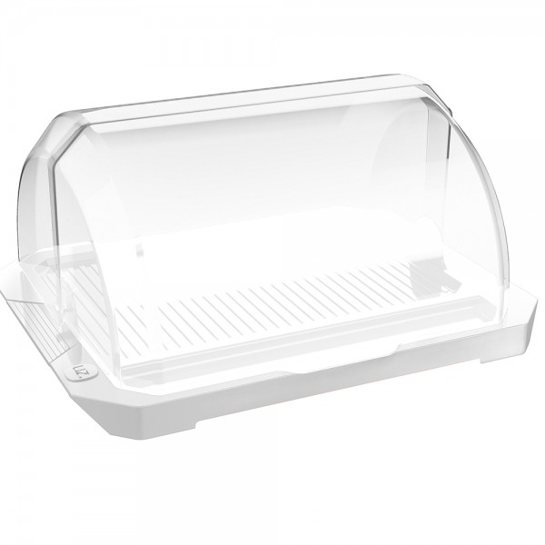 Porta Pão Premium com Tampa Branco