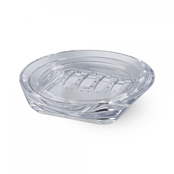 Saboneteira Premium Translúcido Transparente