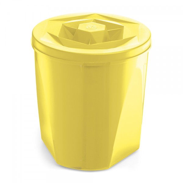 Porta Mantimentos Color 7,6 Litros Amarelo