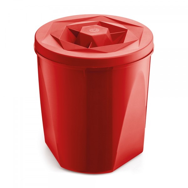 Porta Mantimentos Color 5,1 Litros Vermelho