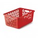 Cesto Organizador M 5 Litros Vermelho