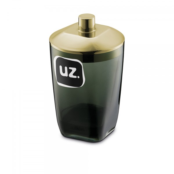 Porta Algodão Premium Metalizado Dourado