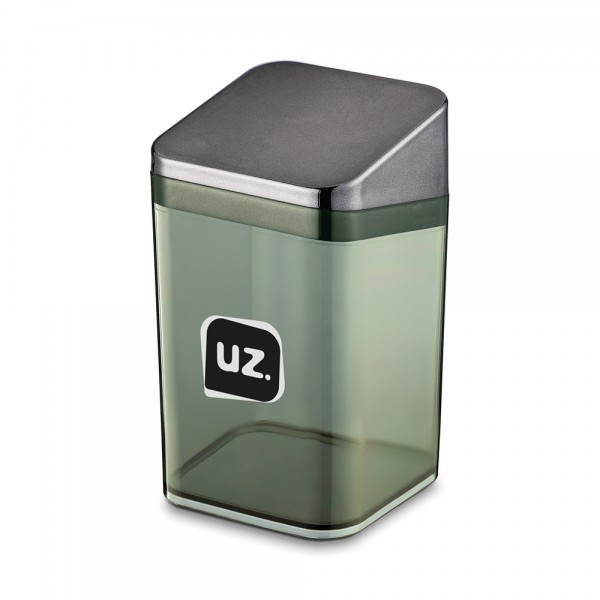 Porta Algodão Slim Metalizado Grafite