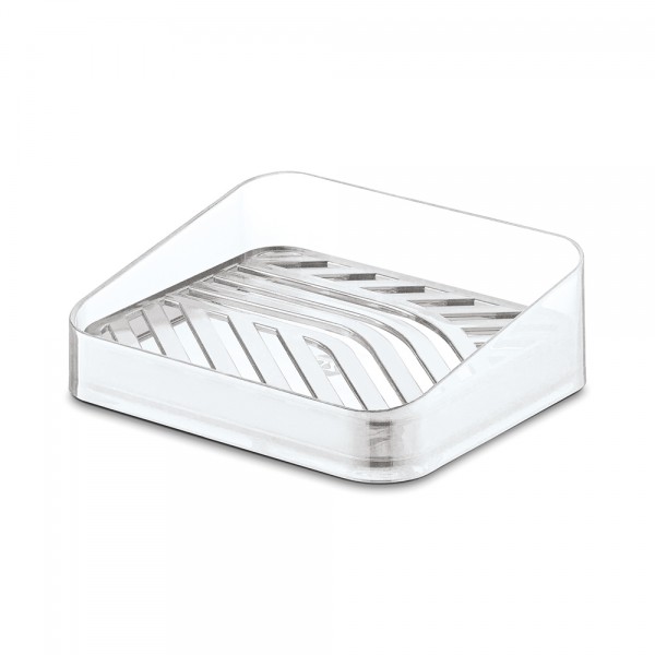 Saboneteira Slim Translúcido Transparente