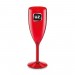 Taça Gold Translúcido 300ml Vermelho