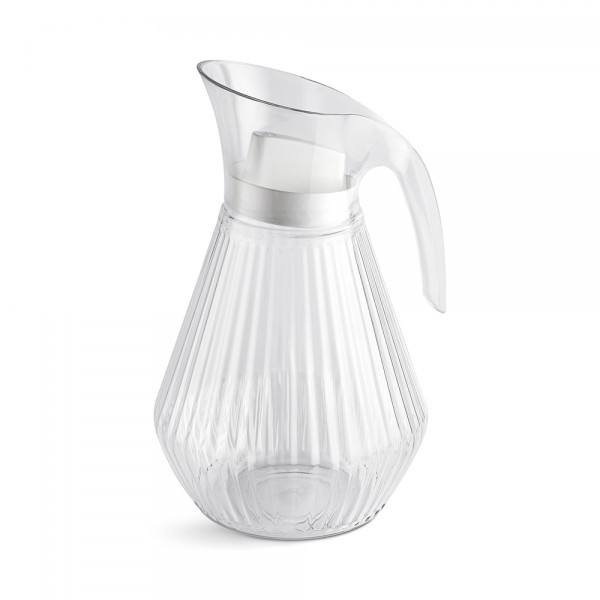 Jarra Axé Translúcido com Tampa 2 Litros Transparente