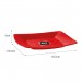 Prato para Lanche Slim P Vermelho