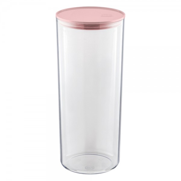 Organizador Hermético Translúcido 2.5 Litros Rosa Quartz