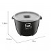Pote Multiúso Premium 1,5 Litros Preto