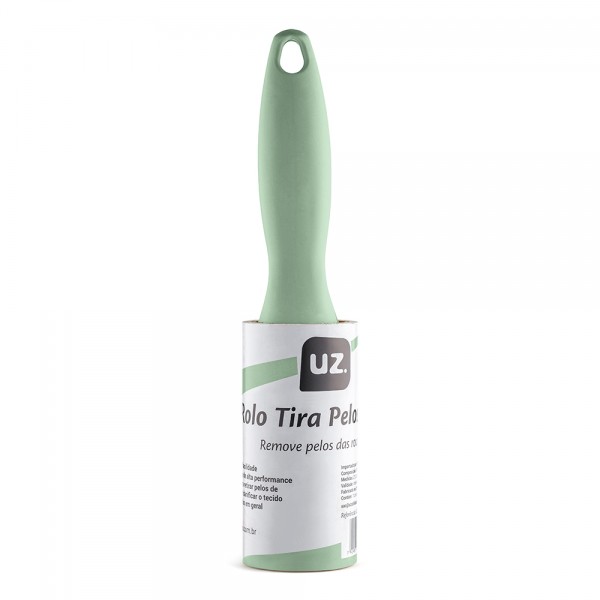 Rolo Tira Pelo 30 Folhas Verde Menta