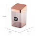 Porta Algodão Slim Metalizado Rosa