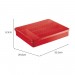 Organizador Multiúso com Tampa Vermelho