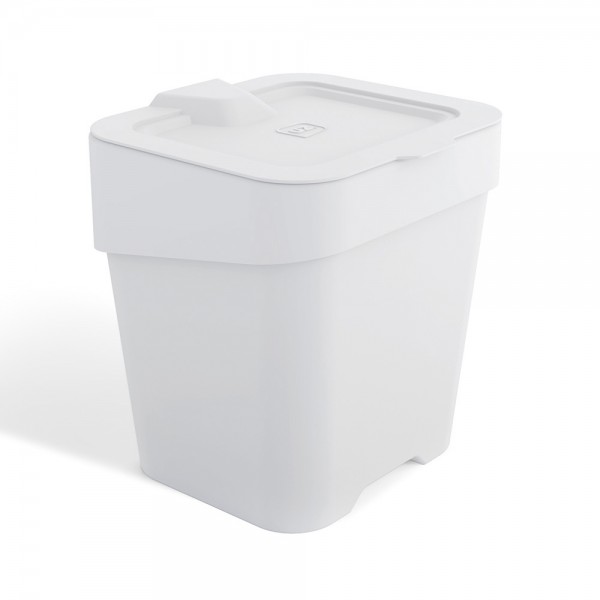 Lixeira de Pia Slim 2,5 Litros Branco