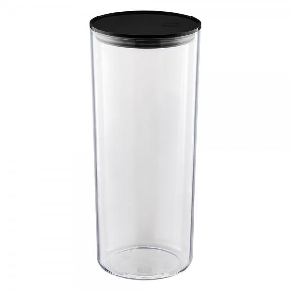 Organizador Hermético Translúcido 2.5 Litros Preto