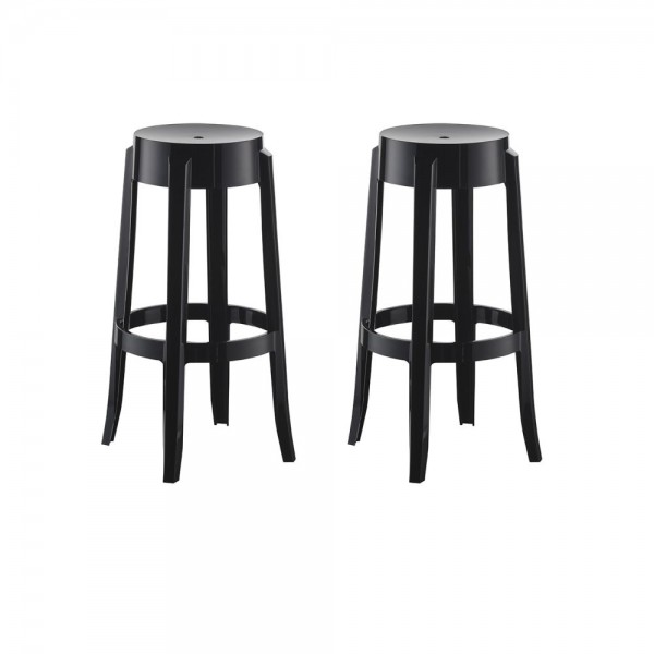 2 Banquetas Shine Plus Preto