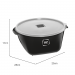 Pote Multiuso Premium Preto 4 Litros