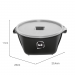 Pote Multiuso Premium Preto 2 Litros