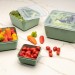 Pote Multiuso Premium Quadrado Verde Menta 5 Litros