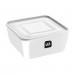 Pote Multiuso Premium Quadrado Branco 2,5 Litros