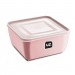 Pote Multiuso Premium Quadrado Rosa 2,5 Litros
