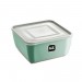 Pote Multiuso Premium Quadrado Verde Menta 2,5 Litros