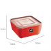 Pote Multiuso Premium Quadrado Vermelho 2,5 Litros