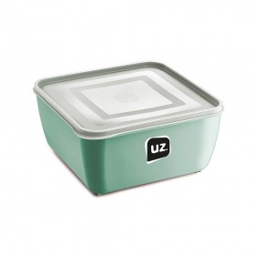 Pote Multiuso Premium Quadrado Verde Menta 1,5 Litros