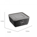 Pote Multiuso Premium Quadrado Preto 500ml