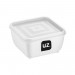 Pote Multiuso Premium Quadrado Branco 500ml