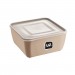 Pote Multiuso Premium Quadrado Cappucino 500ml