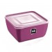 Pote Multiuso Premium Quadrado Magenta 2,5 Litros