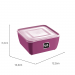 Pote Multiuso Premium Quadrado Magenta 500ml