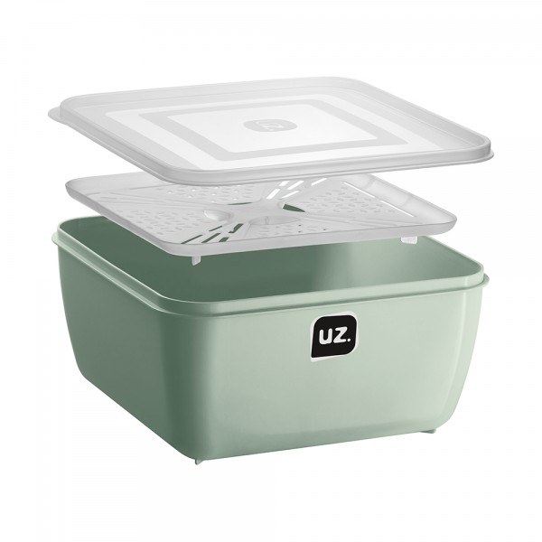 Escorredor de Verdura 5 Litros Verde Menta