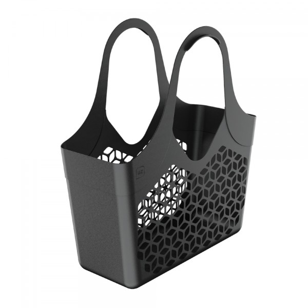 Bolsa Flexa Multiuso Preto Solido de Plastico