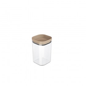 Organizador Hermético 1 Litro com Tampa Cappucino