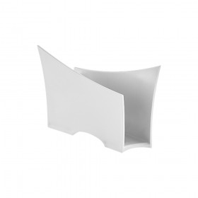 Porta Guardanapo Branco Sólido