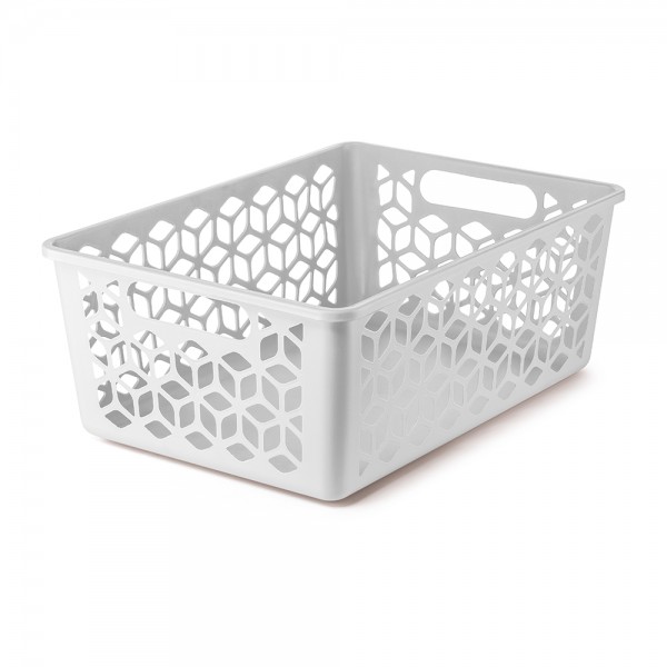 Cesto Organizador G 15 Litros Branco