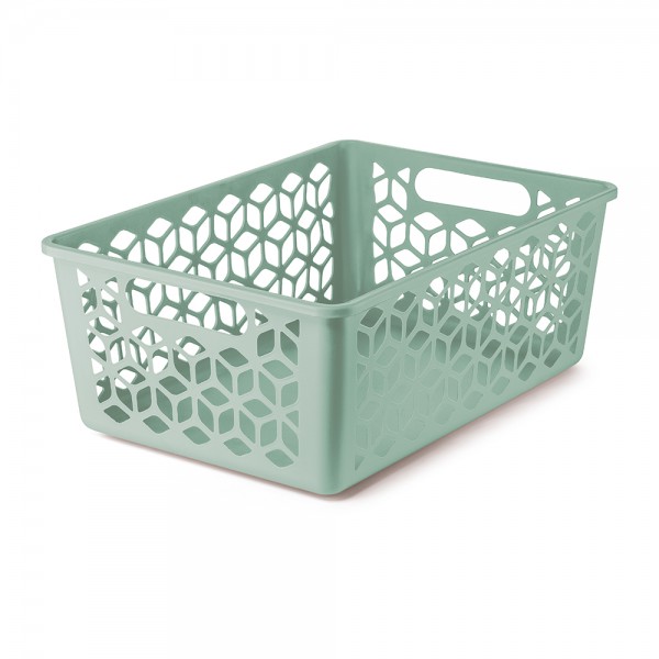 Cesto Organizador G 15 Litros Verde Menta