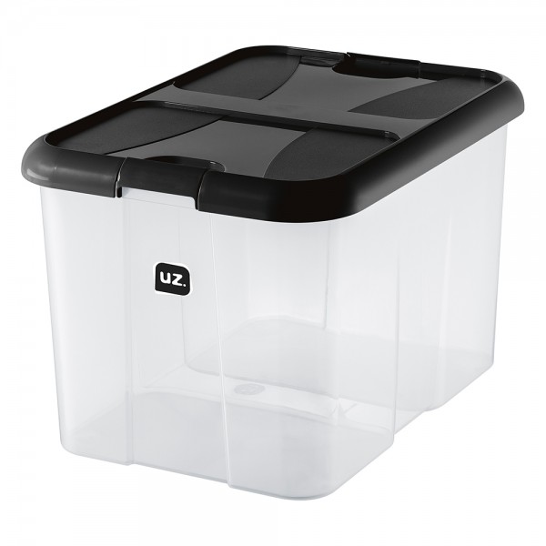 Caixa Organizadora Plus 40 Litros Preto