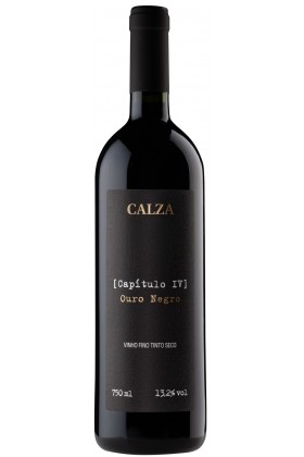 Vinho Tinto Calza Ouro Negro Capítulo IV 750 Ml