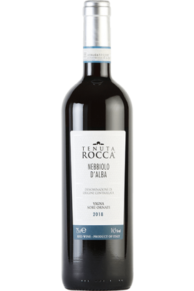 Vinho Tinto Tenuta Rocca Nebbiolo D’alba Vigna Sorì Ornati 750 Ml