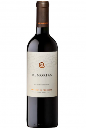 Vinho Tinto Viña El Principal Memorias 750 Ml